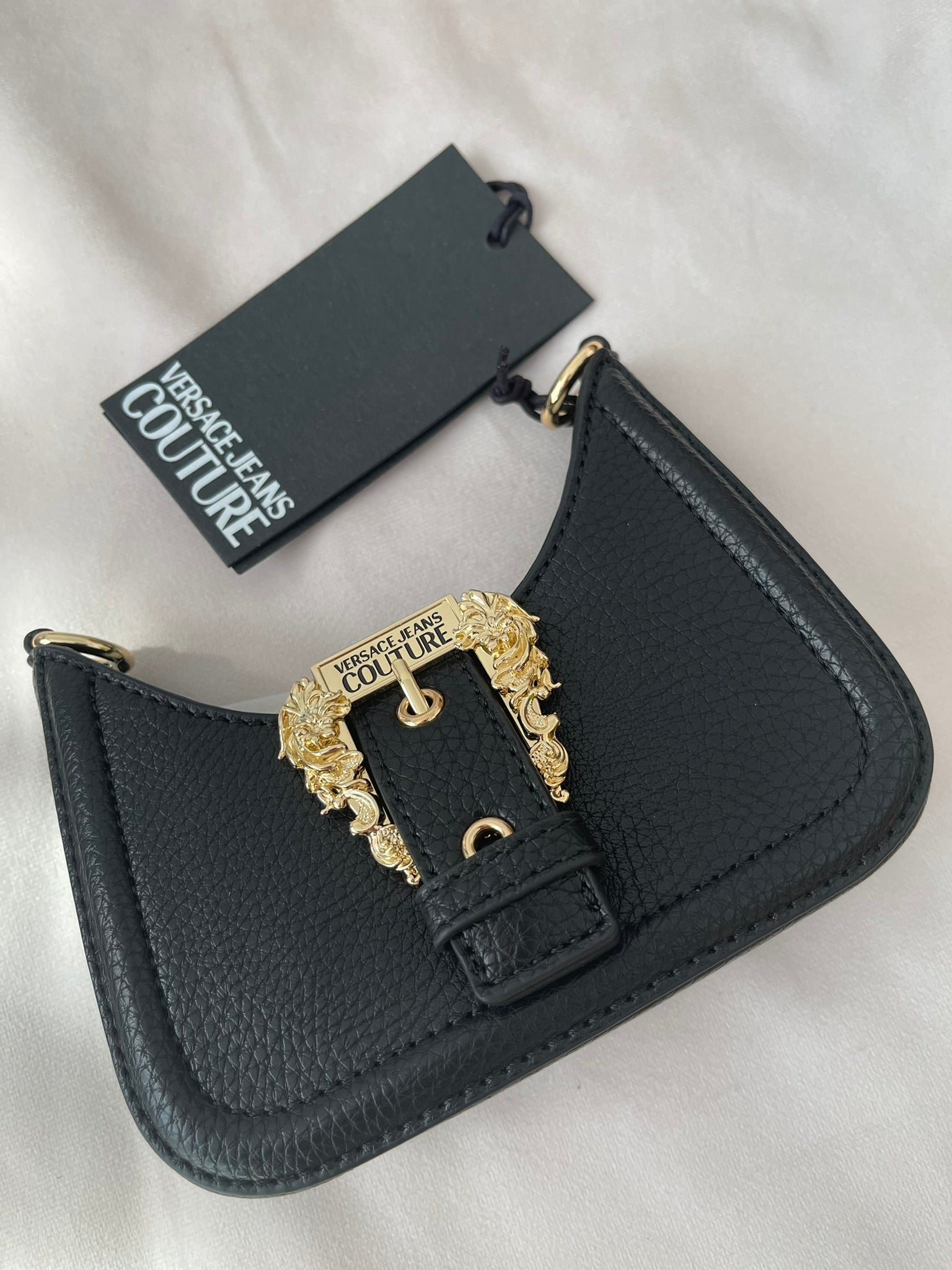 Versace Jeans Couture logo-buckle shoulder bag mini – fmartita.